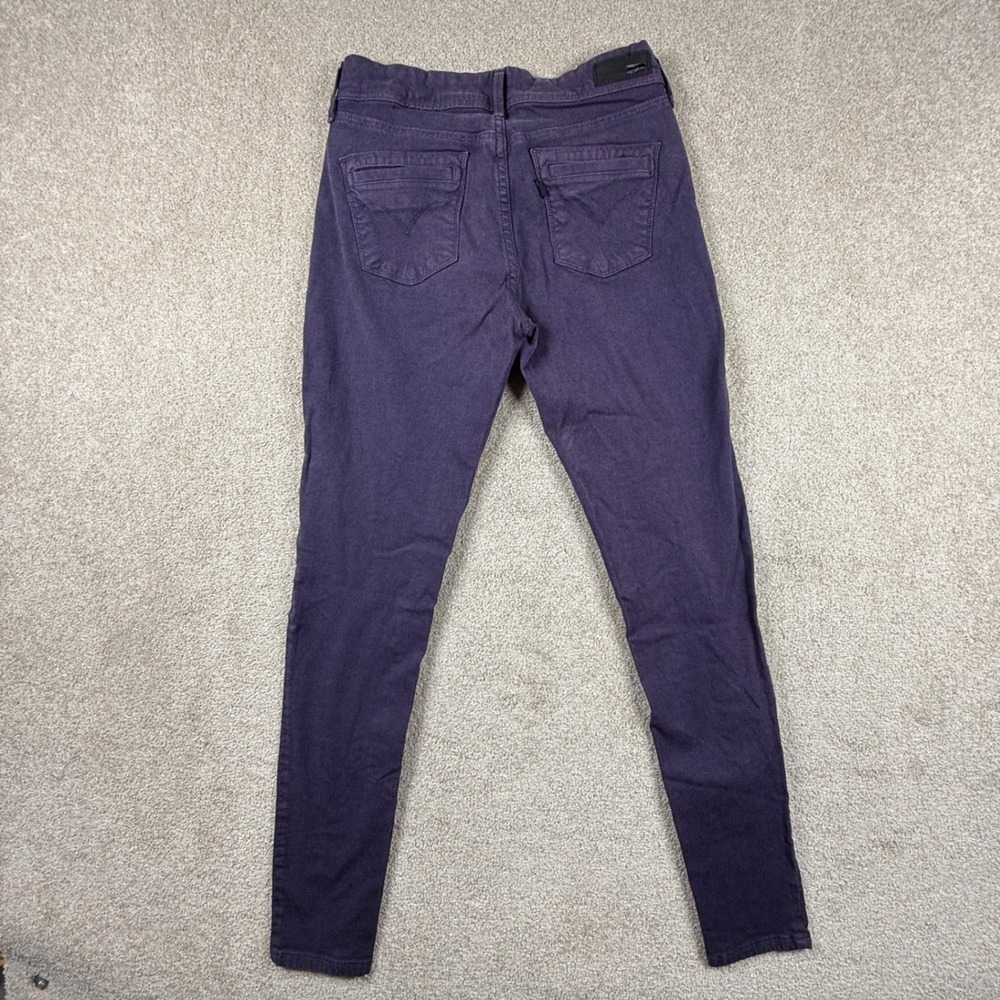 Levis Legging Super Skinny Jeans Purple Mid Rise Womens 27 43962-0004 - Picture 2 of 8